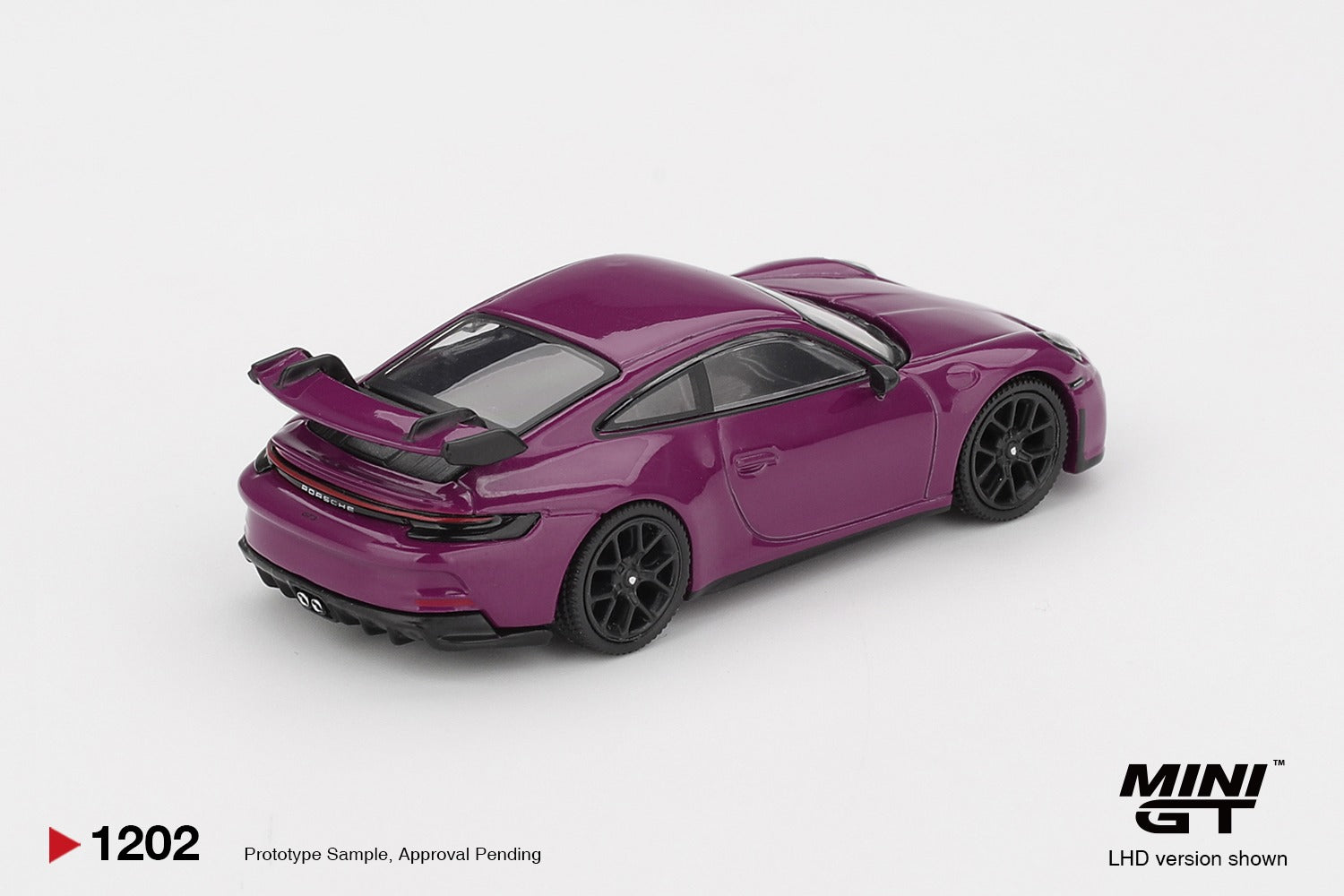 MINIGT 1/64 Porsche 911 (992.1) Rubystone Red Set
