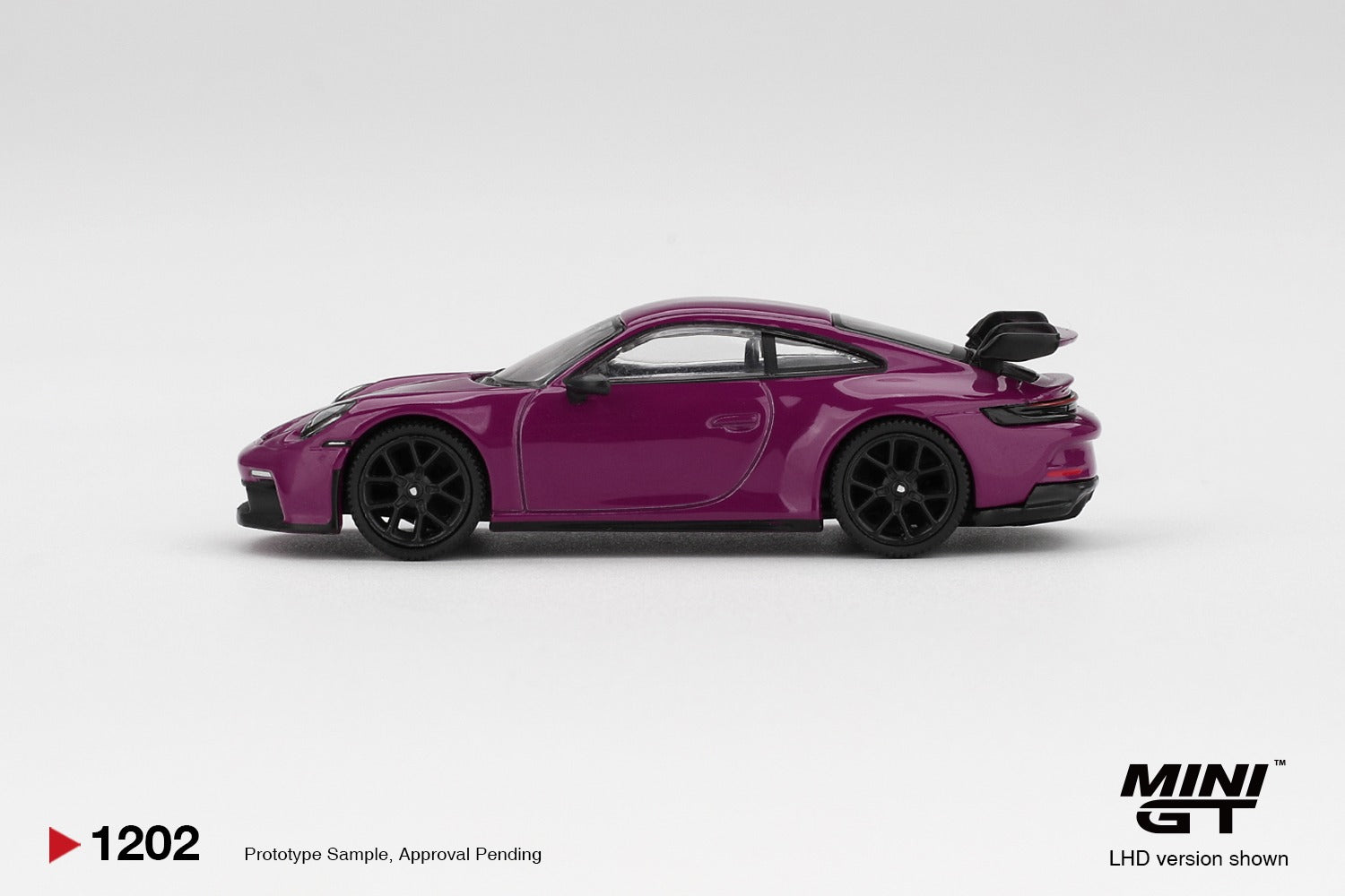 MINIGT 1/64 Porsche 911 (992.1) Rubystone Red Set
