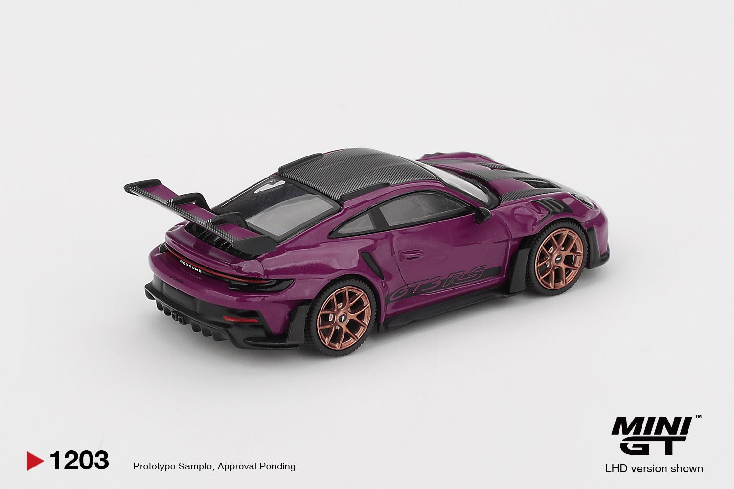 MINIGT 1/64 Porsche 911 (992.1) Rubystone Red Set