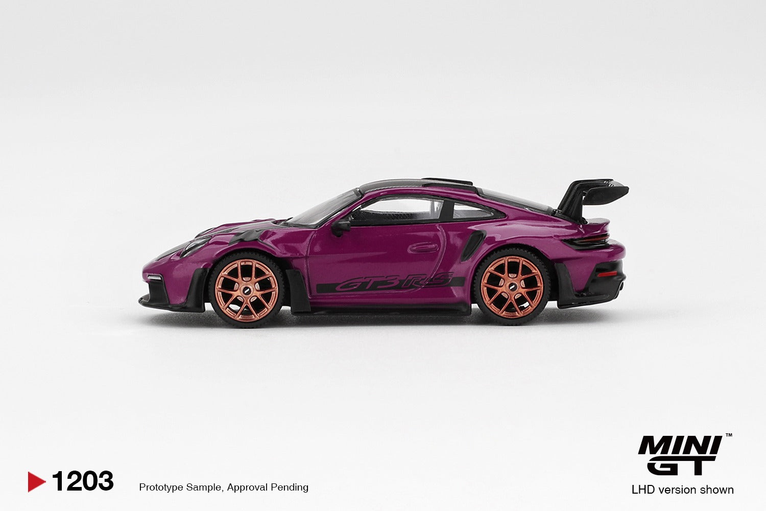 MINIGT 1/64 Porsche 911 (992.1) Rubystone Red Set