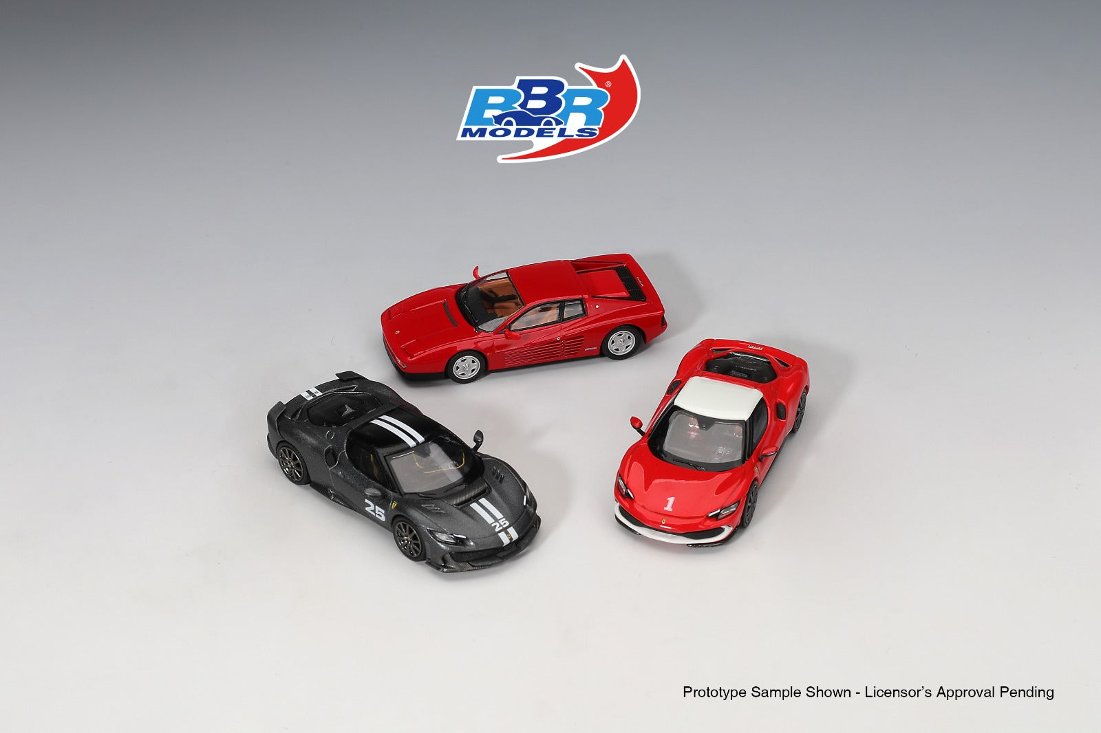 BBR 1/64 1987 Ferrari Testarossa  Rosso Corsa