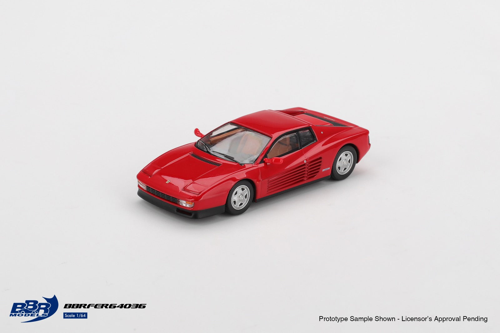 BBR 1/64 1987 Ferrari Testarossa  Rosso Corsa