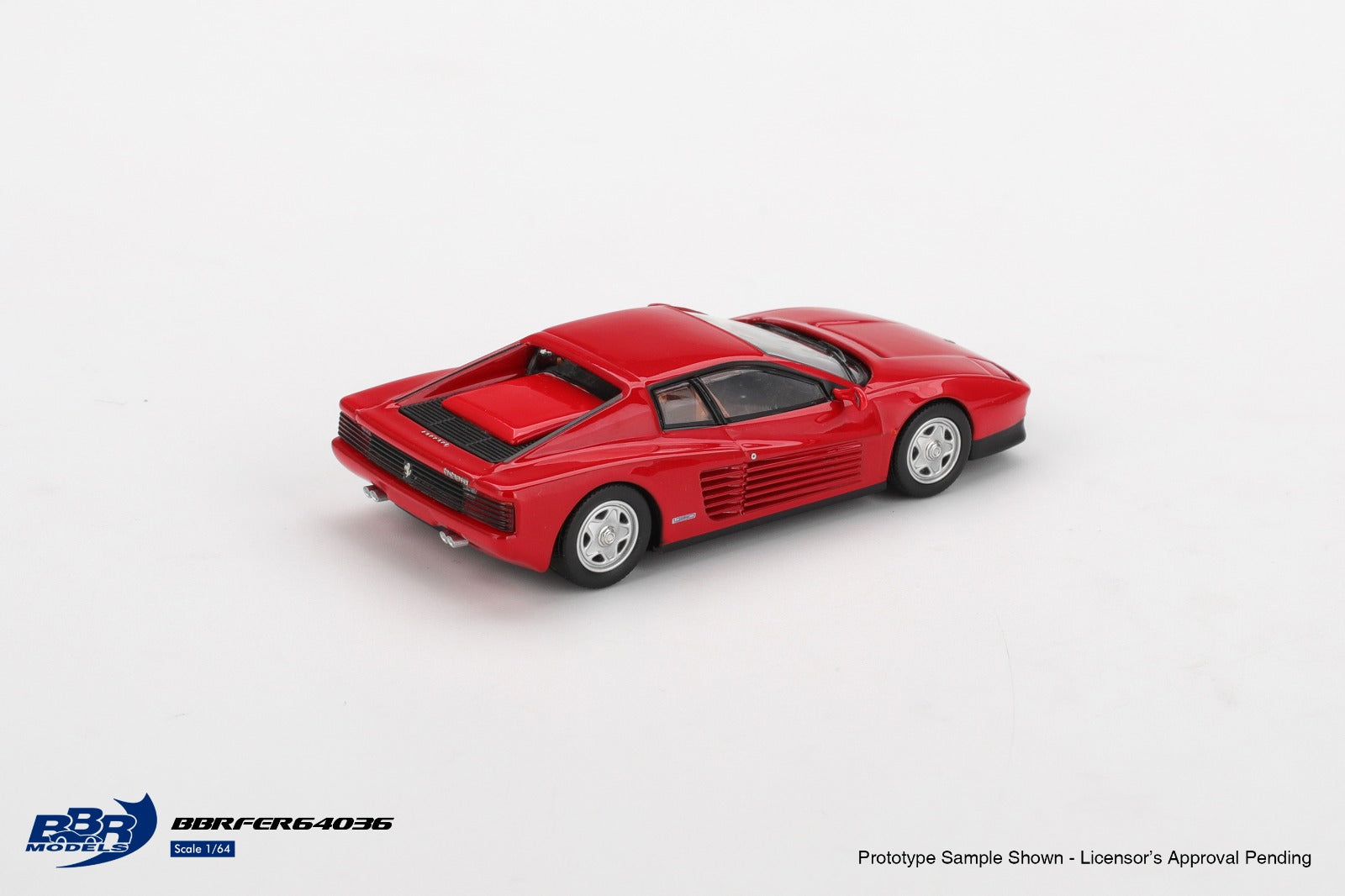 BBR 1/64 1987 Ferrari Testarossa  Rosso Corsa