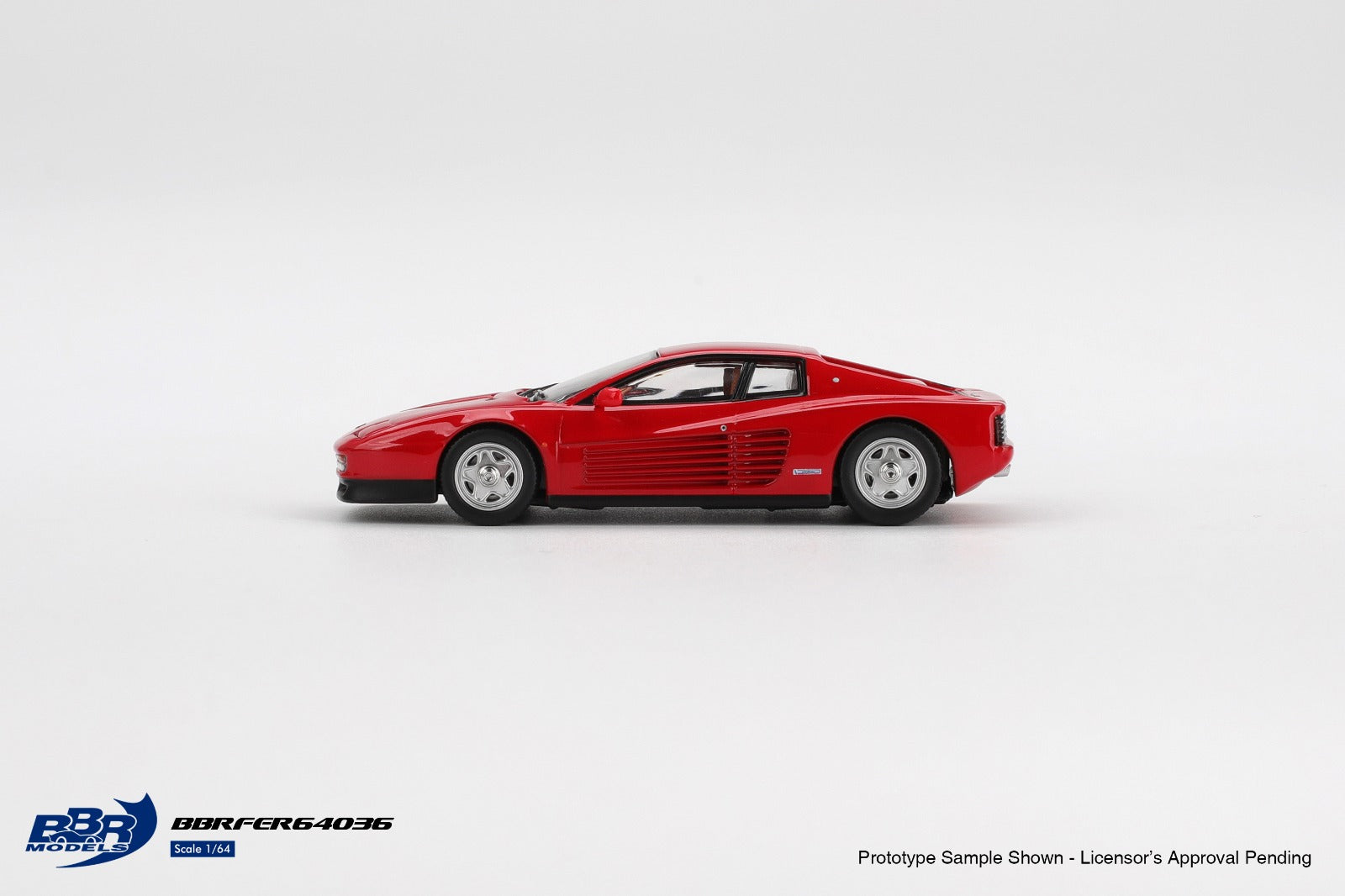 BBR 1/64 1987 Ferrari Testarossa  Rosso Corsa