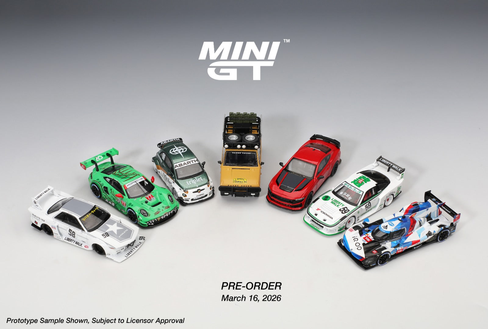 MINIGT 1/64 Range Rover 1981 Camel Trophy Sumatra K.Stoppa & A.Valldorf