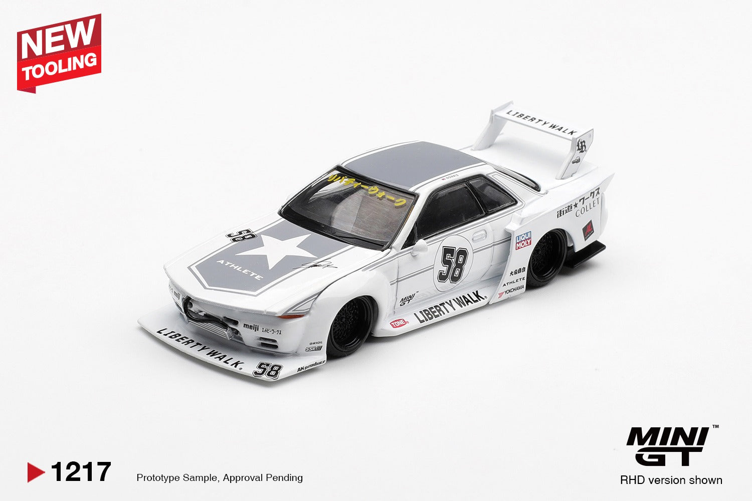 MINIGT 1/64 Nissan GT-R32 LB-Kaido Works TAS 2025