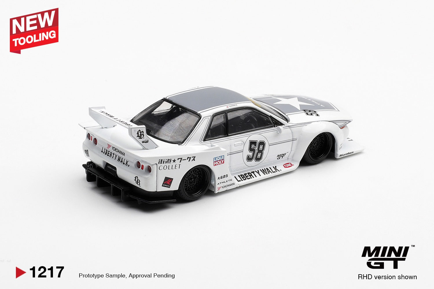 MINIGT 1/64 Nissan GT-R32 LB-Kaido Works TAS 2025