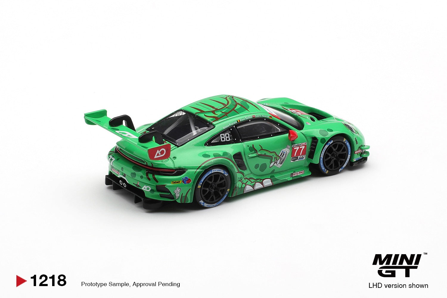 MINIGT 1/64 Porsche 911 GT3 R (992) #77 AO Racing 2025 IMSA Sebring 12 Hrs Class Winner