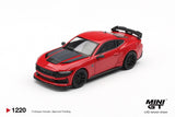 MINIGT 1/64 Ford Mustang Dark Horse Race Red