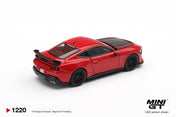 MINIGT 1/64 Ford Mustang Dark Horse Race Red