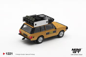 MINIGT 1/64 Range Rover 1981 Camel Trophy Sumatra K.Stoppa & A.Valldorf