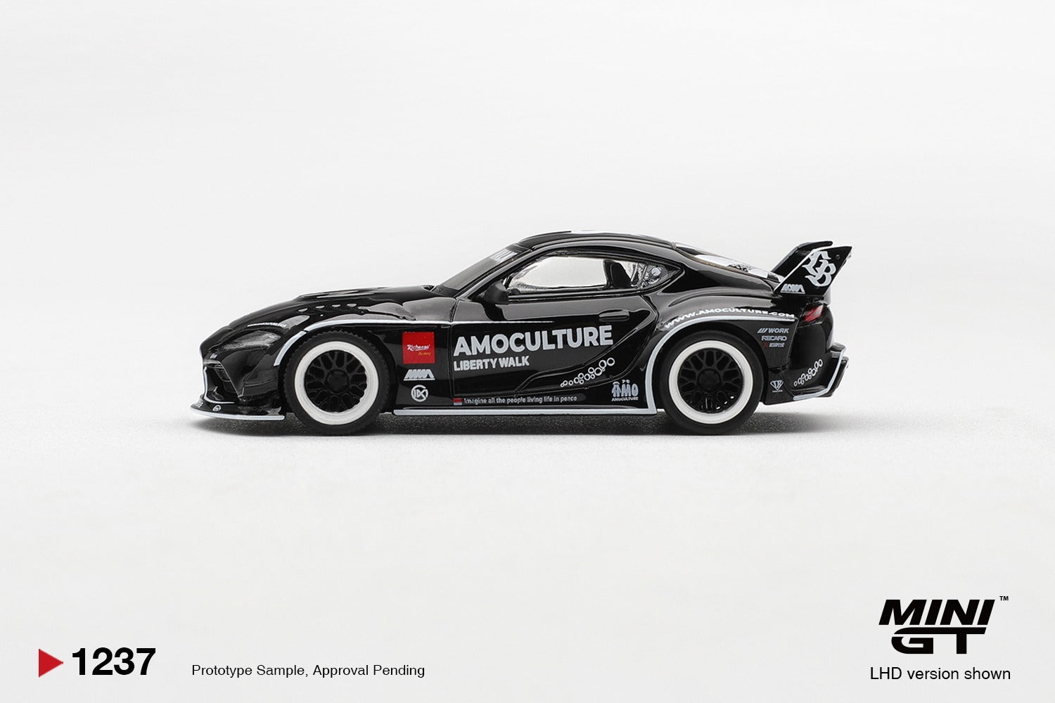MINIGT 1/64 Toyota GR Supra LB★WORKS AMOCULTURE