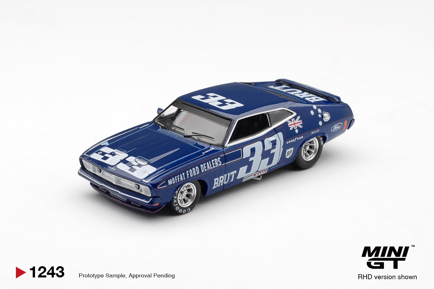 MINIGT 1/64 Ford XB Falcon GT #33 1974 Bathurst 1000 / Australia Exclusive (NO CHASE CAR)