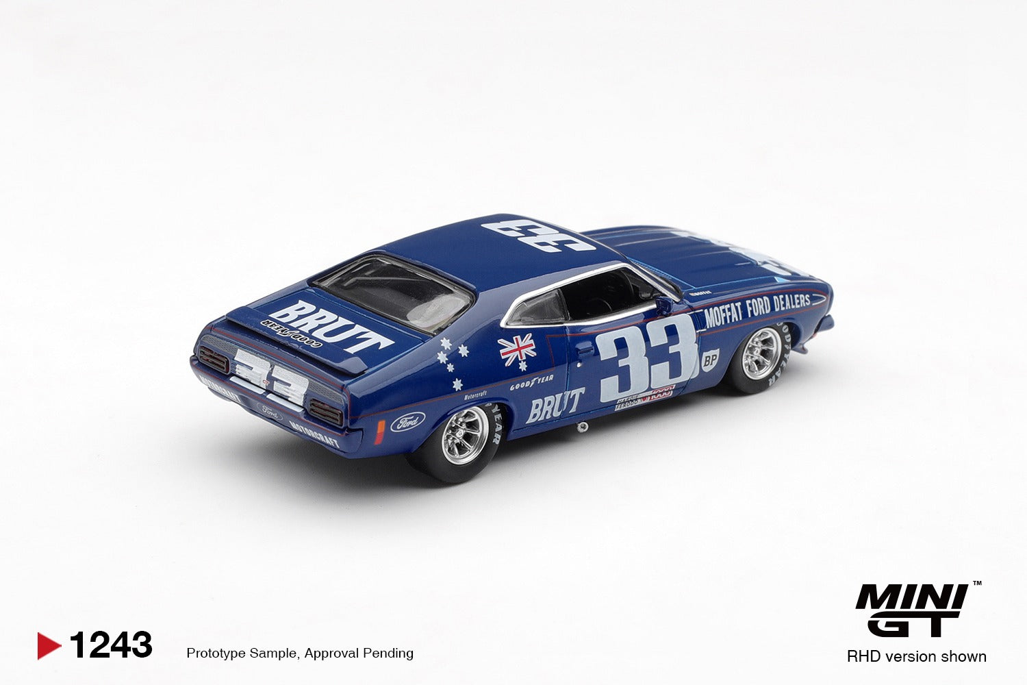MINIGT 1/64 Ford XB Falcon GT #33 1974 Bathurst 1000 / Australia Exclusive (NO CHASE CAR)