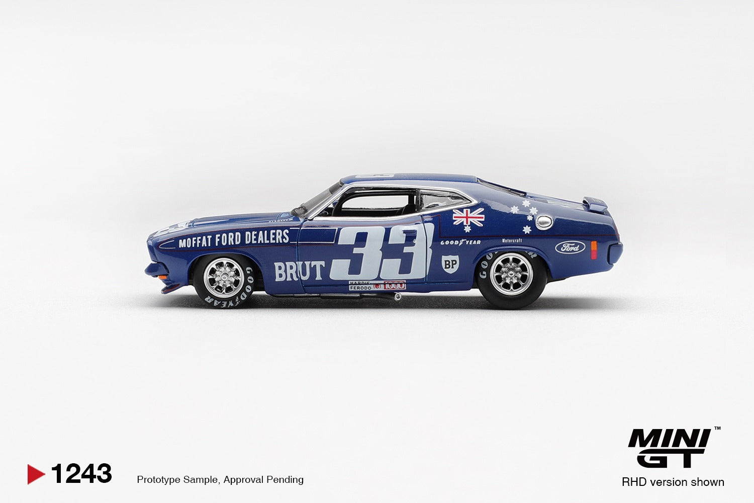 MINIGT 1/64 Ford XB Falcon GT #33 1974 Bathurst 1000 / Australia Exclusive (NO CHASE CAR)