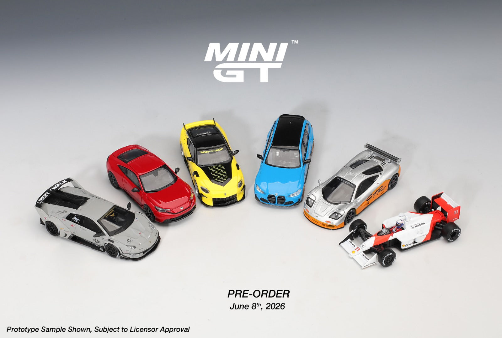 MINIGT 1/64 Nissan Z VeilSide FFZ400 Ikazuchi Yellow