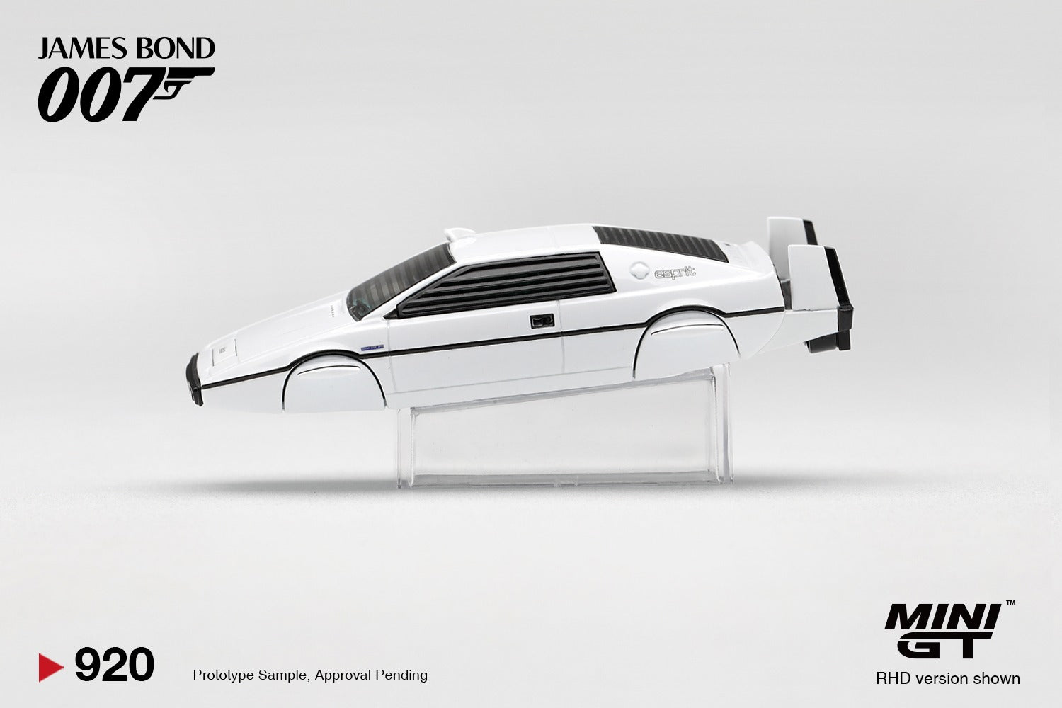 MINIGT 1/64 Lotus Esprit S1 “The Spy Who Loved Me” Submarine / English Blister Packaging (NO CHASE CAR)