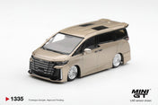 MINIGT 1/64 Toyota Vellfire 40 KUHL Gold Metallic