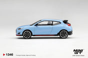 MINIGT 1/64 Hyundai Veloster N Performance Blue