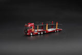 MINIGT 1/64 sporter V8 50th anniversary + Car transporter Red 8
