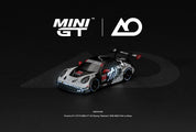 MINIGT 1/64 Porsche 911 GT3 R (992) #77 AO Racing "Skeleton Rexy" 2026 IMSA Petit Le Mans