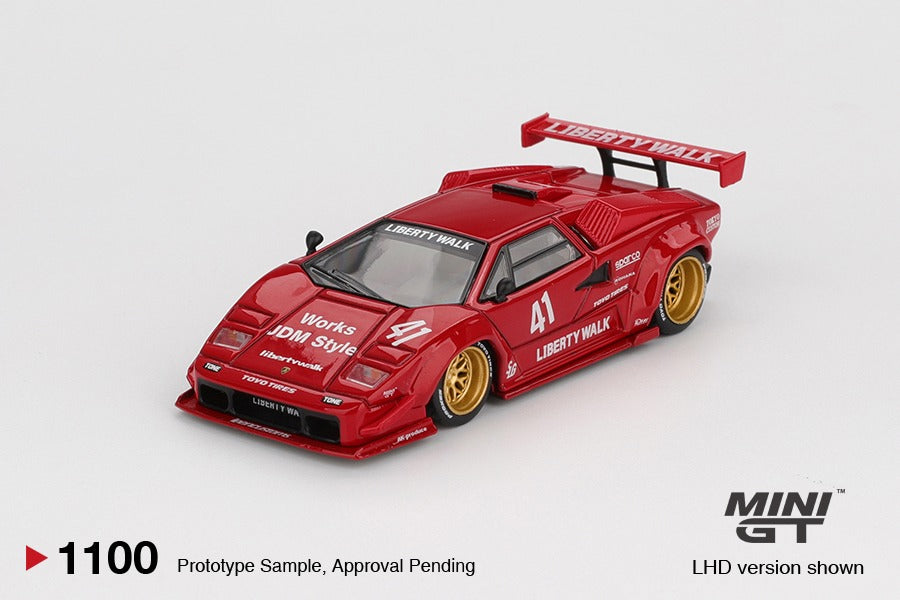 MINIGT 1/64 - Lamborghini Countach LB-WORKS Red