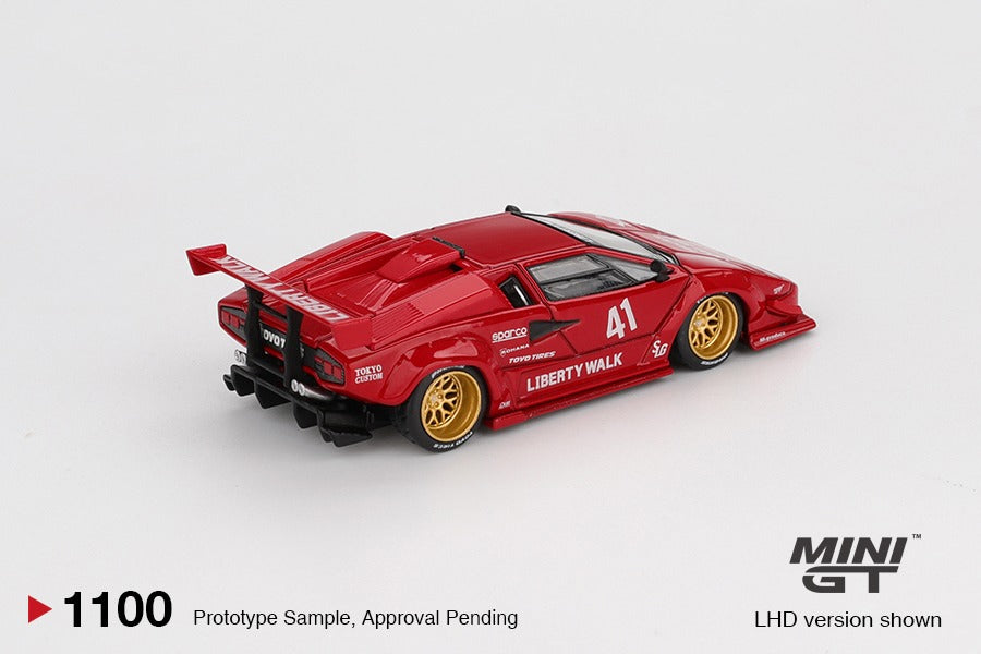 MINIGT 1/64 - Lamborghini Countach LB-WORKS Red