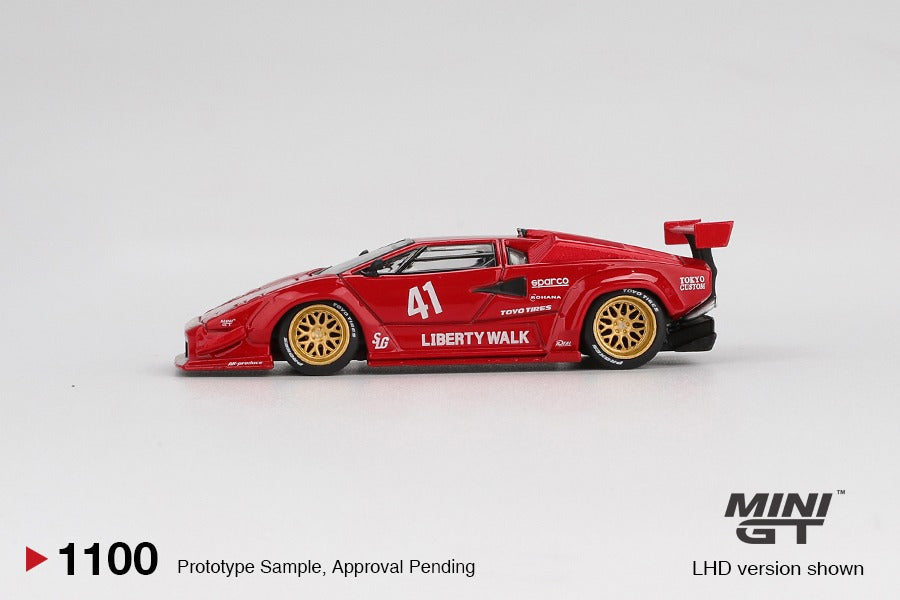 MINIGT 1/64 - Lamborghini Countach LB-WORKS Red