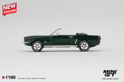 MINIGT - 1/64 Ford Mustang Convertible 1964 Highland Green