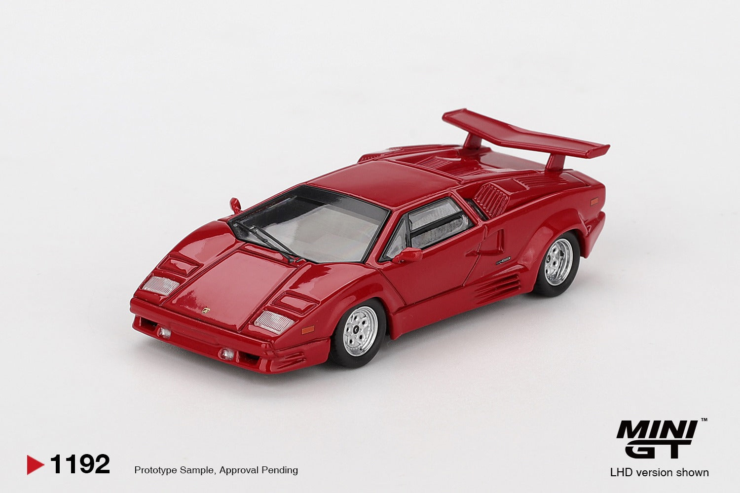 MINIGT 1/64 Lamborghini Countach 25th Anniversary Red