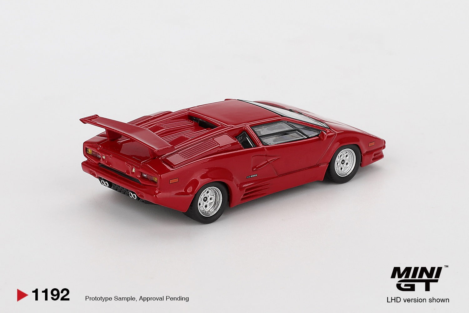 MINIGT 1/64 Lamborghini Countach 25th Anniversary Red