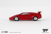 MINIGT 1/64 Lamborghini Countach 25th Anniversary Red