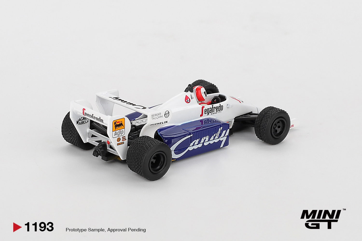 MINIGT 1/64 Toleman TG184 #20 Johnny Cecotto 1984 Monaco Grand Prix