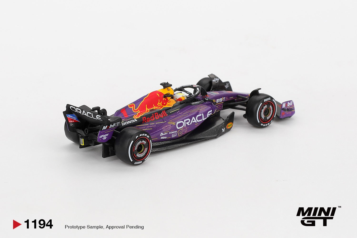 MINIGT 1/64 Oracle Red Bull Racing RB19 #1 Max Verstappen 2023 F1 2023 Las Vegas GP Winner