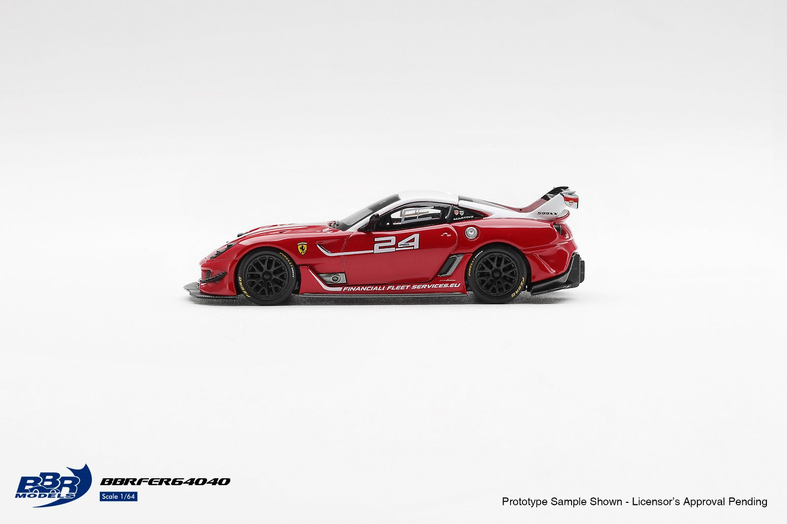 BBR 1/64 Ferrari 599XX EVO #24