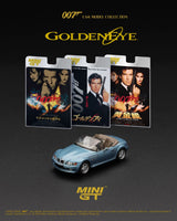 MINIGT 1/64 BMW Z3 "GoldenEye" / English Blister Packaging (NO CHASE CAR)
