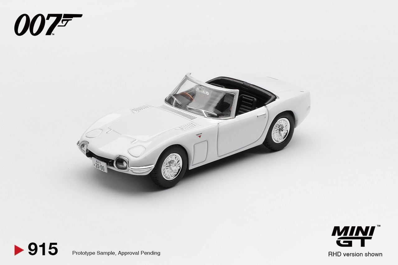 MINIGT 1/64 Toyota 2000GT Roadster "You Only Live Twice"  / English Blister Packaging (NO CHASE CAR)