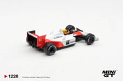 MINIGT 1/64 McLaren MP4/4 #12 Ayrton Senna 1988 Canadian Grand Prix Winner