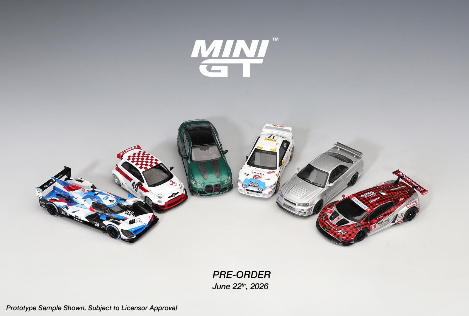 MINIGT 1/64 BMW M Hybrid V8 GTP #24 BMW M Team RLL 2024 IMSA Daytona 24 Hrs