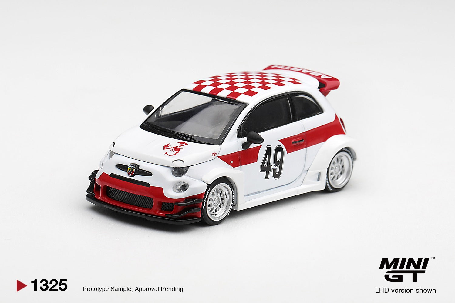 MINIGT 1/64 Abarth 595 LB-WORKS x Abas Works 1000 TC Tribute