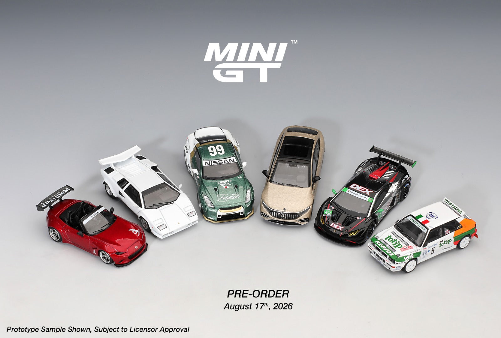 MINIGT 1/64 Mercedes-AMG EQS 53 Gold