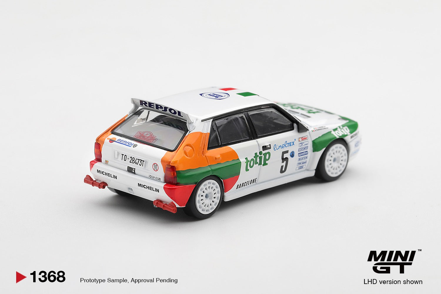 MINIGT 1/64 Lancia Delta HF Integrale Evoluzione #5 1993 Rallye Monte-Carlo)