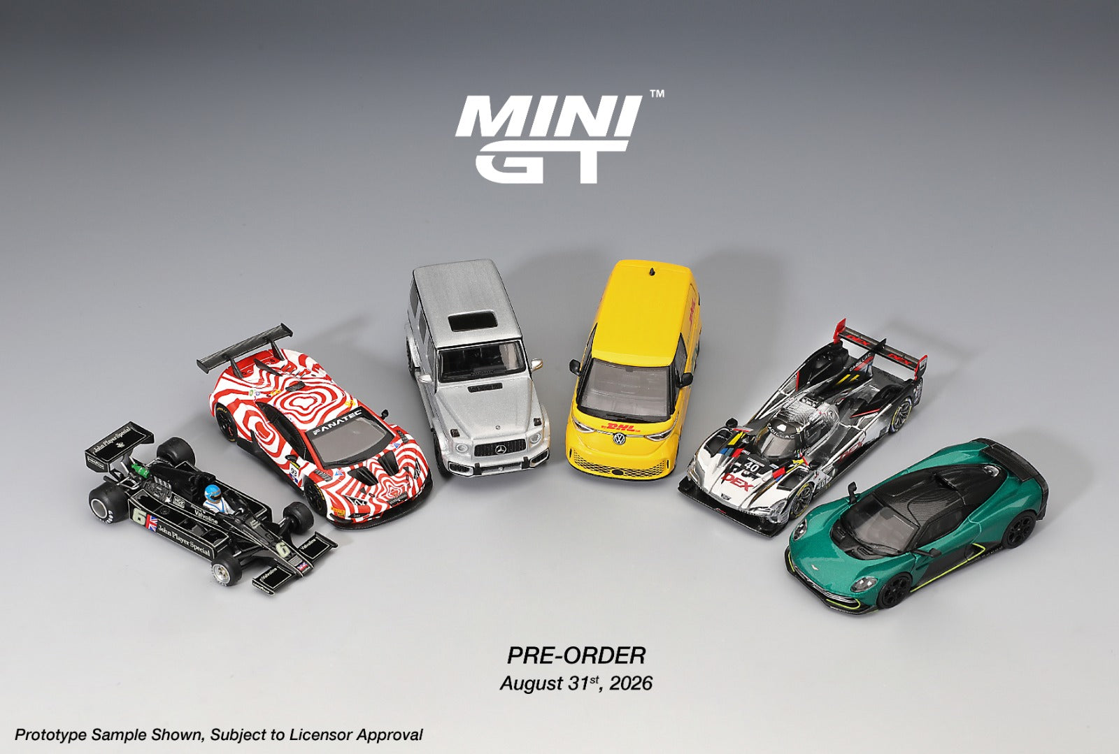 MINIGT 1/64 Volkswagen ID.Buzz DHL Electric