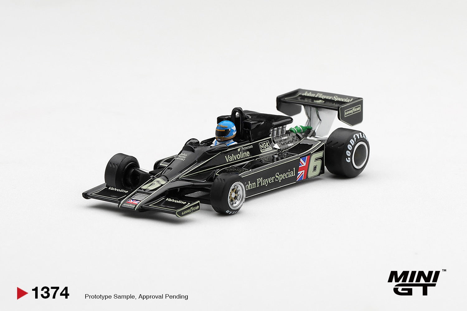 MINIGT 1/64 Lotus 78 #6 Ronnie Peterson 1978 S. African GP Winner
