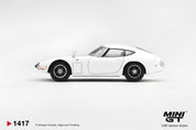 MINIGT 1/64 Toyota 2000GT Pegasus White