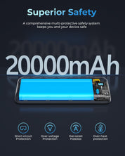 VOLTME HYPERCORE 2万毫安充电宝 22W | 深蓝色