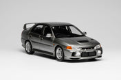 1/18 The Mitsubishi Lancer Evolution IV in Steel Silver - MOTORHELIX
