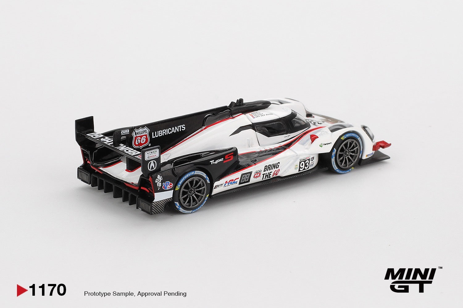 MINIGT - 1/64 Acura ARX-06 GTP #93 Acura Meyer Shank Racing 2025 IMSA Daytona 24 Hrs