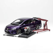 1/18 Honda Civic Type R (FD2) 2007 深紫珠光 – MOTORHELIX