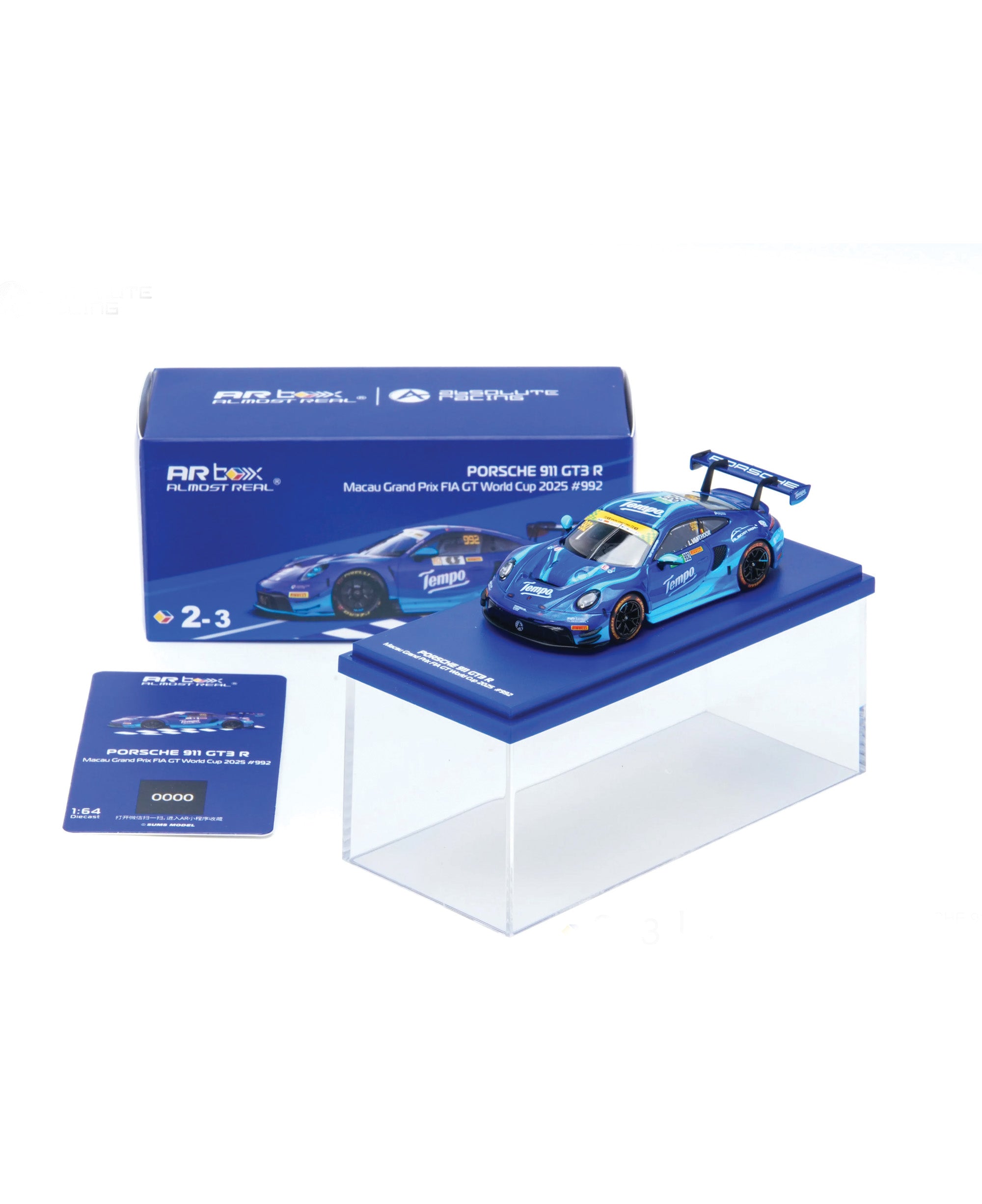 AR Box 1:64 Porsche 992 GT3 R